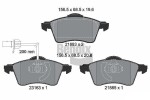 BENDIX Braking Piduriklotsi komplekt,  ketaspidur BPD1859