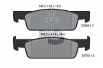 BENDIX Braking Piduriklotsi komplekt,  ketaspidur BPD1894