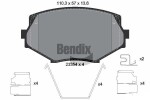 BENDIX Braking Piduriklotsi komplekt,  ketaspidur BPD1963