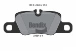 BENDIX Braking Piduriklotsi komplekt,  ketaspidur BPD2170