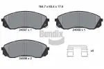 BENDIX Braking Piduriklotsi komplekt,  ketaspidur BPD2175