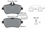 BENDIX Braking Piduriklotsi komplekt,  ketaspidur BPD2221