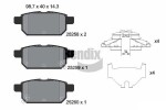 BENDIX Braking Piduriklotsi komplekt,  ketaspidur BPD2240