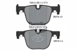 BENDIX Braking Piduriklotsi komplekt,  ketaspidur BPD2246