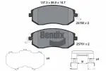 BENDIX Braking Piduriklotsi komplekt,  ketaspidur BPD2267
