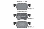 BENDIX Braking Piduriklotsi komplekt,  ketaspidur BPD2350