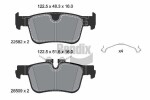 BENDIX Braking Piduriklotsi komplekt,  ketaspidur BPD2387