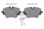 BENDIX Braking Piduriklotsi komplekt,  ketaspidur BPD2501