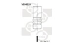 BGA Sisselaskeklapp V998918