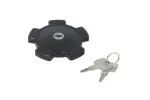 BLAU T 19 / fuel tank filler cap (with key) fits: opel ascona b/manta b, corsa a, kadett d, kadett e, rekord e, vw golf i, jetta i, scirocco i, scirocco ii 02.74-07.94