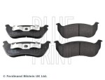 BLUE PRINT Piduriklotsi komplekt,  ketaspidur ADA104238