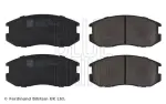 BLUE PRINT Piduriklotsi komplekt,  ketaspidur ADC44245