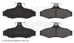 BLUE PRINT Piduriklotsi komplekt,  ketaspidur ADG04212