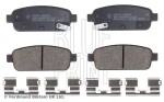 BLUE PRINT Piduriklotsi komplekt,  ketaspidur ADG042123