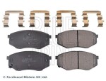 BLUE PRINT Piduriklotsi komplekt,  ketaspidur ADG042125