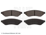 BLUE PRINT Piduriklotsi komplekt,  ketaspidur ADG042144