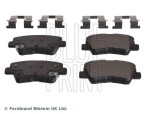 BLUE PRINT Piduriklotsi komplekt,  ketaspidur ADG042160