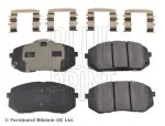 BLUE PRINT Piduriklotsi komplekt,  ketaspidur ADG042161