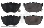 BLUE PRINT Piduriklotsi komplekt,  ketaspidur ADG04232