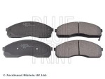 BLUE PRINT Piduriklotsi komplekt,  ketaspidur ADG04236