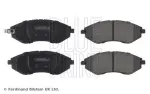 BLUE PRINT Piduriklotsi komplekt,  ketaspidur ADG04257