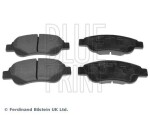 BLUE PRINT Piduriklotsi komplekt,  ketaspidur ADT342155