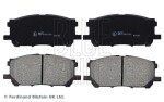 BLUE PRINT Piduriklotsi komplekt,  ketaspidur ADT342157