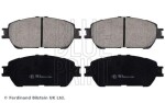 BLUE PRINT Piduriklotsi komplekt,  ketaspidur ADT342164
