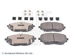 BLUE PRINT Piduriklotsi komplekt,  ketaspidur ADT342223