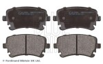 BLUE PRINT Piduriklotsi komplekt,  ketaspidur ADV184228