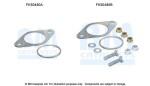 BM Catalysts Montaažikomplekt, heitgaasitoru FK50480