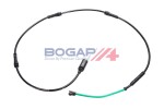 Hoiatuskontakt, piduriklotsi kulumine BOGAP Premium B7118143