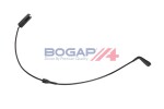 Сигнализатор,  износ тормозных колодок BOGAP Premium B7118177