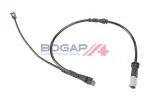 Hoiatuskontakt,  piduriklotsi kulumine BOGAP Premium B7118178
