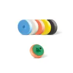 padi poleerimiseks diameeter 80 mm kollane keermega kinnitus