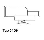 BorgWarner (Wahler)  Термостат, охлаждающая жидкость 3109.82D