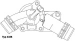 BorgWarner (Wahler)  Termostaat,Jahutusvedelik 4326.97D