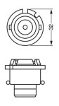 pirn XENON D2R 35W 12V
