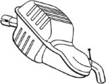 BOSAL Lõppsummuti 235-139