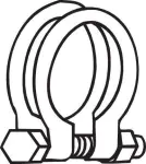 BOSAL Summutitoru kinnitusklamber 250-454