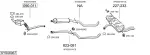 BOSAL Summutitoru kinnitusklamber 254-270