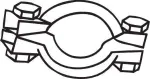 BOSAL Summutitoru kinnitusklamber 254-375