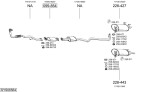 BOSAL Kinnitus,  väljalaskesüsteem 255-011