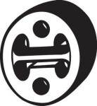 BOSAL  Резиновые полоски, система выпуска 255-145