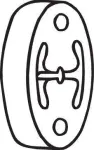 BOSAL Kinnitus,  väljalaskesüsteem 255-217
