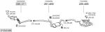 BOSAL Kinnitus,  väljalaskesüsteem 255-455