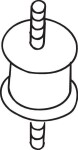 BOSAL Kinnitus,  väljalaskesüsteem 255-473