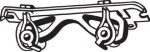 BOSAL  Kummiriba,väljalaskesüsteem 255-417