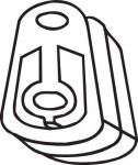 BOSAL Kinnitus,  väljalaskesüsteem 255-667
