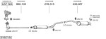 BOSAL  Гайка, выпускной коллектор 258-028